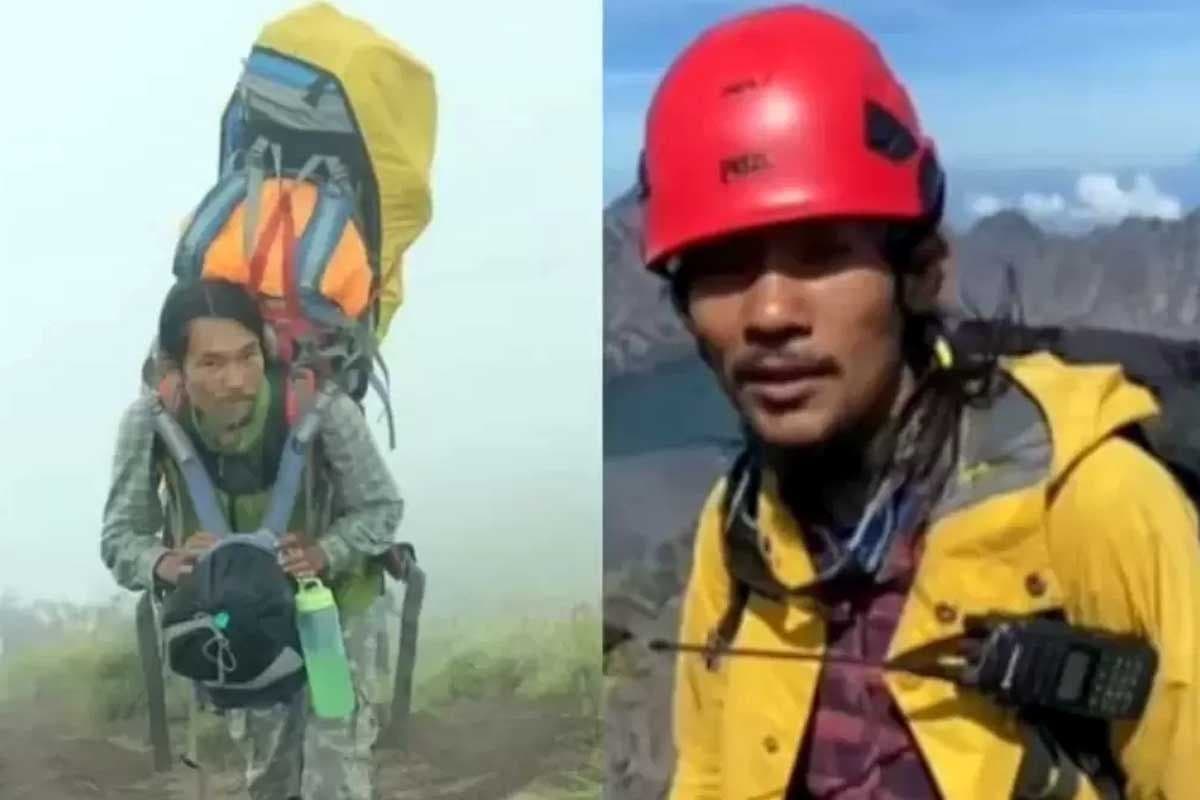 agam rinjani dapat donasi 1,3m