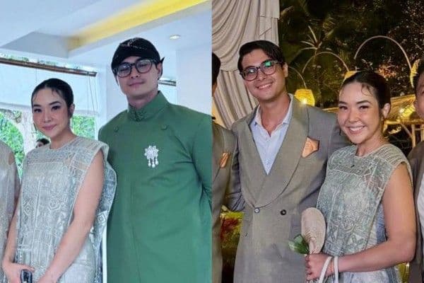 cinta brian dan gisel go public di nikahan luna maya dan maxime